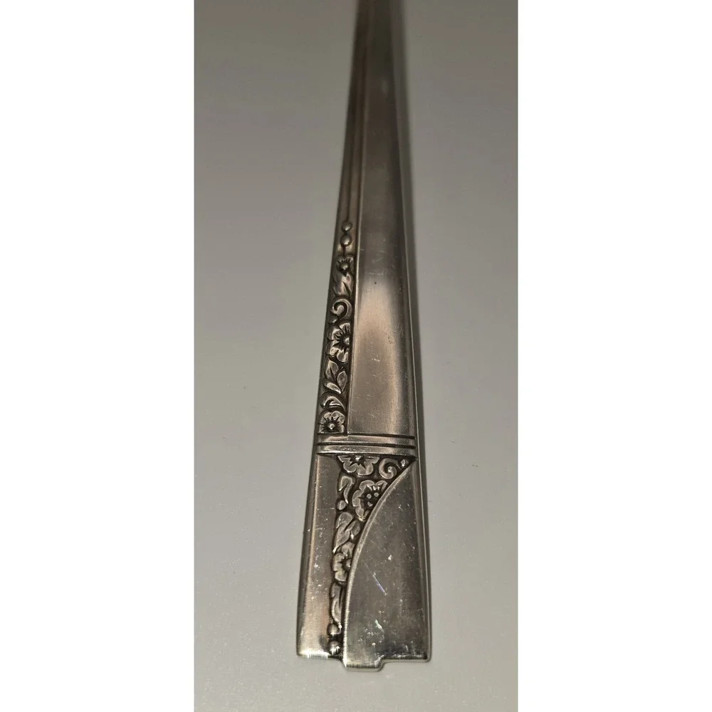 Vintage Oneida Nobility Plate‎ Caprice Silverplate Serving Spoons Set of 4 -957
